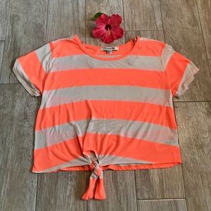 🍊 Forever 21 striped tee